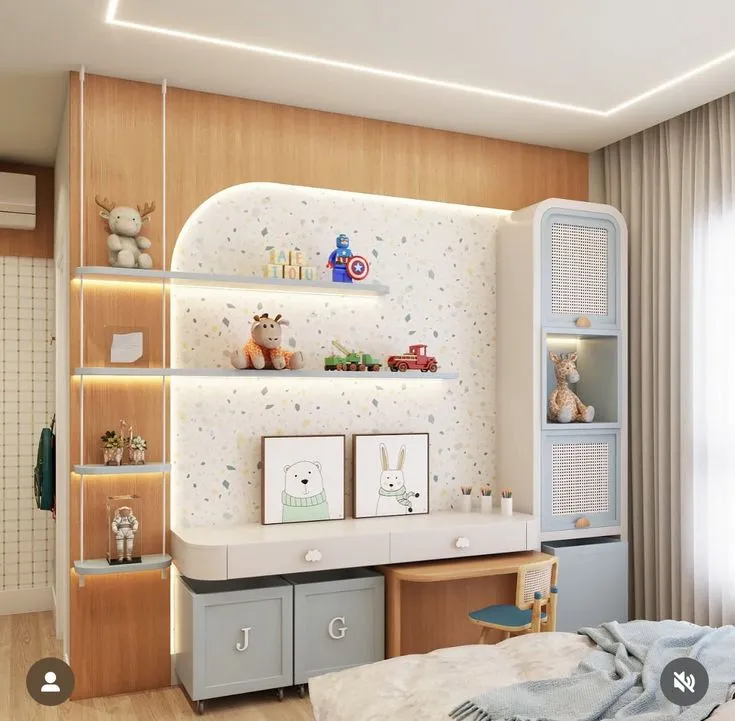 Playful kids room interior design Amravati